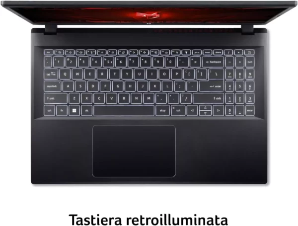 acer Nitro V 15 ANV15-51-99H6 Notebook Gaming, Processore Intel Core i9-13900H, Ram 16 GB DDR5, 1024 GB SSD, Display 15.6" FHD IPS 165 Hz LED LCD, NVIDIA GeForce RTX 4060 8 GB, Windows 11 Home - immagine 4
