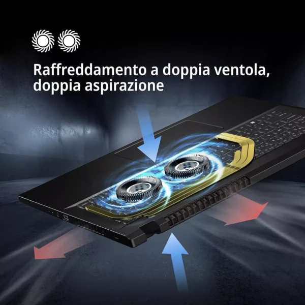 acer Nitro V 15 ANV15-51-99H6 Notebook Gaming, Processore Intel Core i9-13900H, Ram 16 GB DDR5, 1024 GB SSD, Display 15.6" FHD IPS 165 Hz LED LCD, NVIDIA GeForce RTX 4060 8 GB, Windows 11 Home - immagine 6