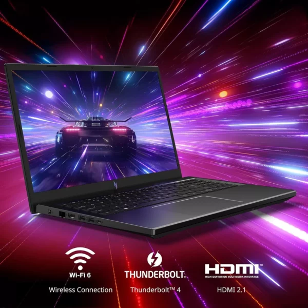 acer Nitro V 15 ANV15-51-99H6 Notebook Gaming, Processore Intel Core i9-13900H, Ram 16 GB DDR5, 1024 GB SSD, Display 15.6" FHD IPS 165 Hz LED LCD, NVIDIA GeForce RTX 4060 8 GB, Windows 11 Home - immagine 7