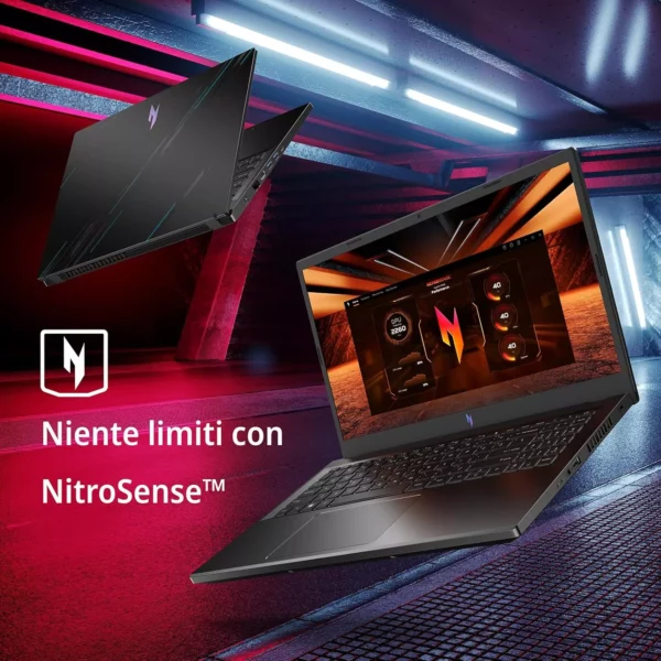 acer Nitro V 15 ANV15-51-99H6 Notebook Gaming, Processore Intel Core i9-13900H, Ram 16 GB DDR5, 1024 GB SSD, Display 15.6" FHD IPS 165 Hz LED LCD, NVIDIA GeForce RTX 4060 8 GB, Windows 11 Home - immagine 8